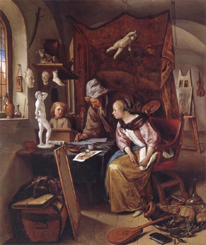 Jan Steen The During Lesson